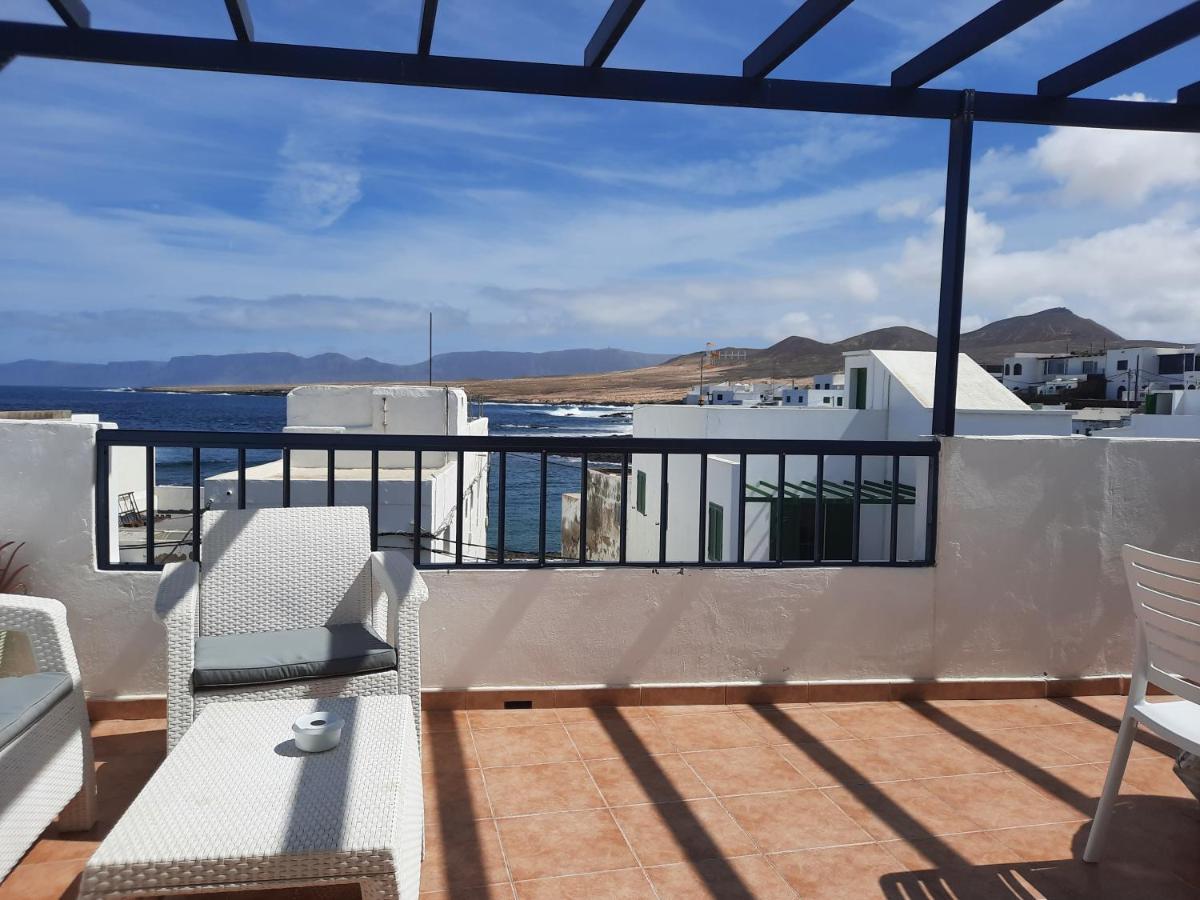 Gran Terraza Con Muy Bonitas Vistas Apartman Caleta de Caballo Kültér fotó