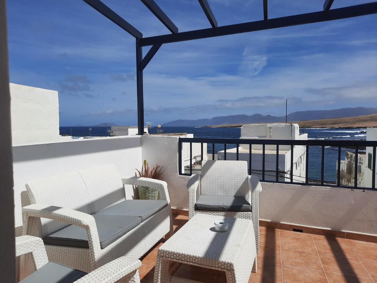 Gran Terraza Con Muy Bonitas Vistas Apartman Caleta de Caballo Kültér fotó